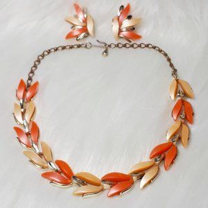 Vintage Claudette Necklace and Earrings